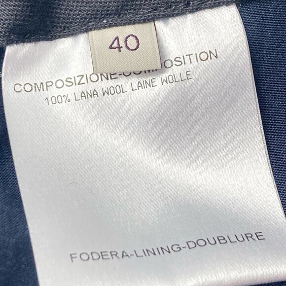 NWOT * STELLA MCCARTNEY Wool-Twill Wide-Leg Pants - $950. - Picture 10 of 11